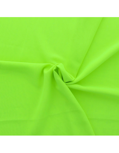 Tessuto chiffon - Giallo fluo
