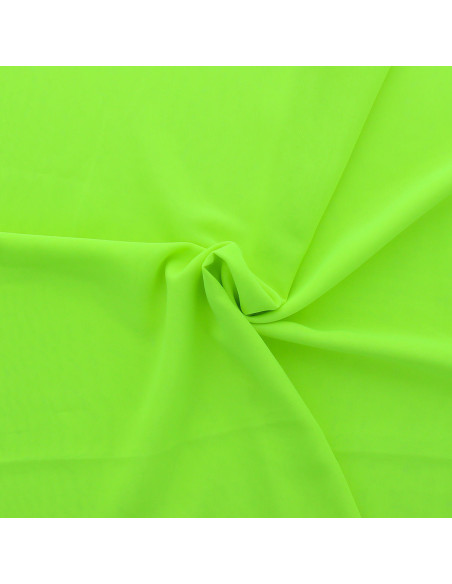 Tessuto chiffon - Giallo fluo