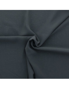 Tessuto chiffon - Grigio scuro