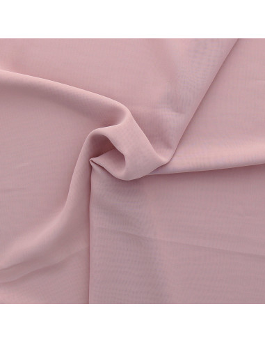 Tessuto chiffon - Rosa antico chiaro