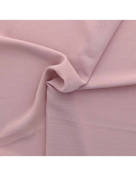 Tessuto chiffon - Rosa antico chiaro
