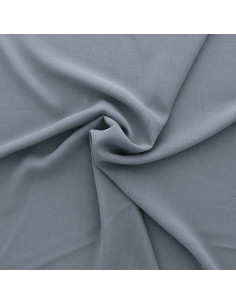 Tessuto chiffon - Grigio argento