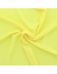 Tessuto chiffon - Giallo chiaro