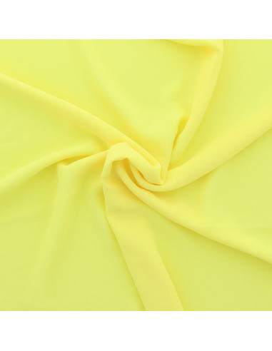 Tessuto chiffon - Giallo chiaro