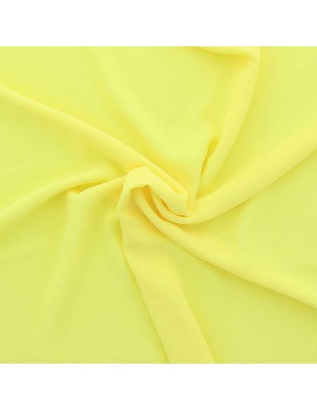 Tessuto chiffon - Giallo chiaro