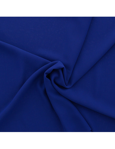 Tessuto chiffon - Blu reale