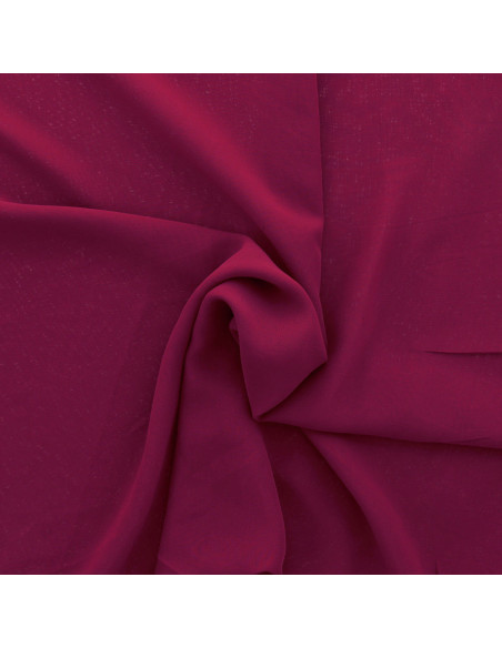 Tessuto chiffon - Bordeaux