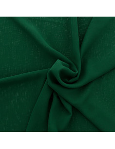 Tessuto chiffon - Verde scuro