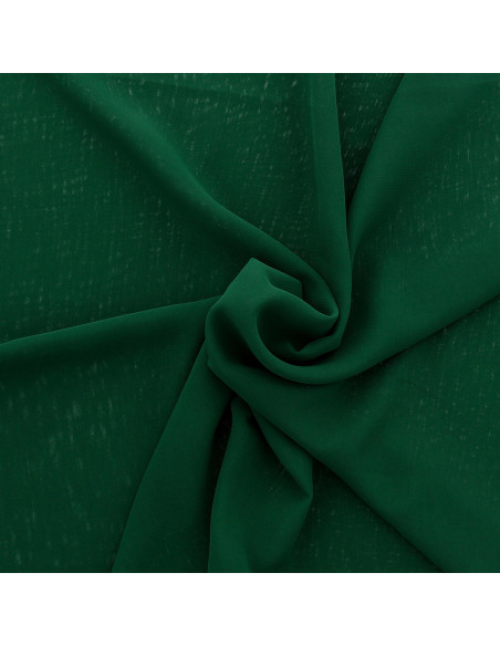Tessuto chiffon - Verde scuro