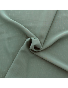 Tessuto in mussola - Verde grigio