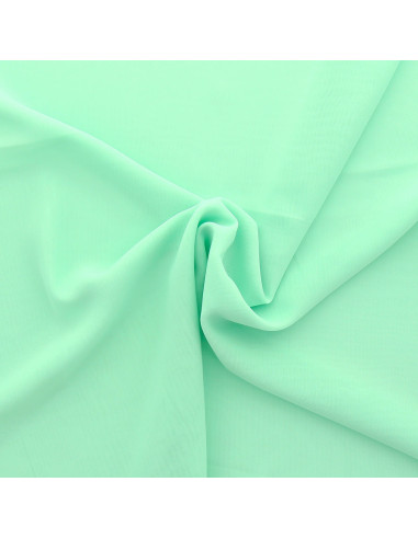 Tessuto chiffon - Verde chiaro