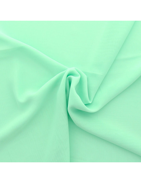 Tessuto chiffon - Verde chiaro