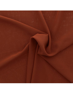 Tessuto chiffon - Ruggine