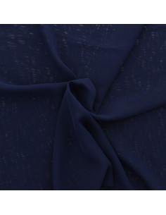 Tessuto chiffon - Blu marino