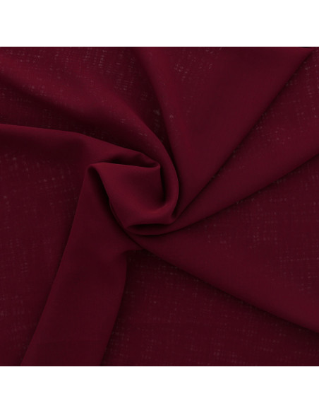 Tessuto chiffon - Bordeaux