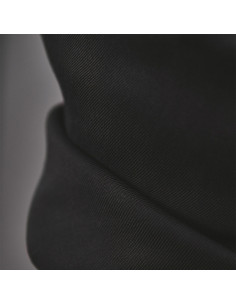 Tessuto tencel Smooth Drape Twill - Nero