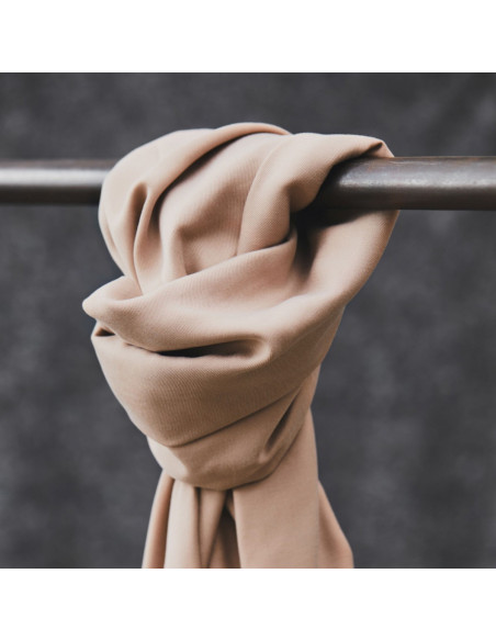 Tessuto tencel Smooth Drape Twill - Sabbia