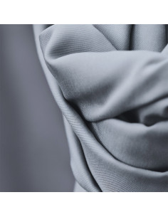Tessuto tencel Smooth Drape Twill - Grigio