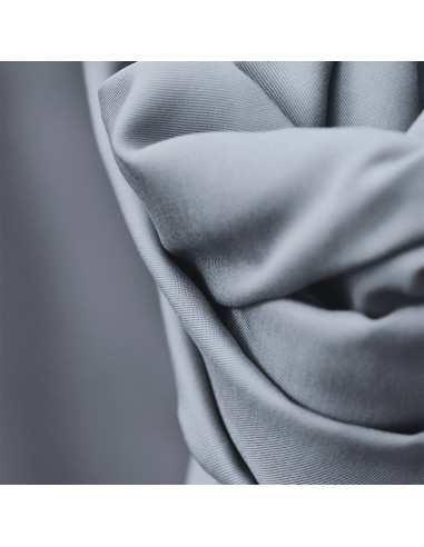 Tessuto tencel Smooth Drape Twill - Grigio