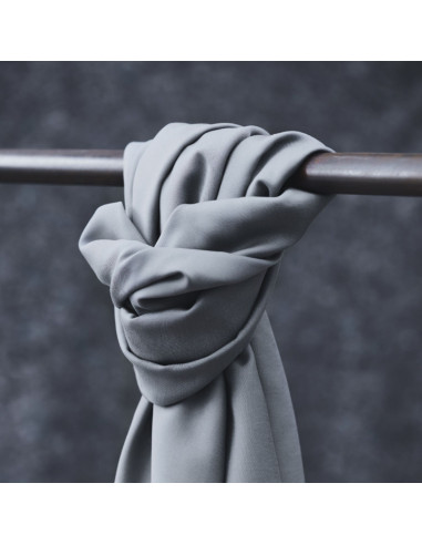 Tessuto tencel Smooth Drape Twill - Grigio