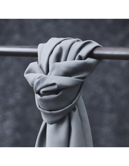 Tessuto tencel Smooth Drape Twill - Grigio