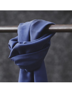 Tessuto tencel Smooth Drape Twill - Blu 2