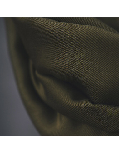 Tessuto tencel Smooth Drape Twill - Kaki