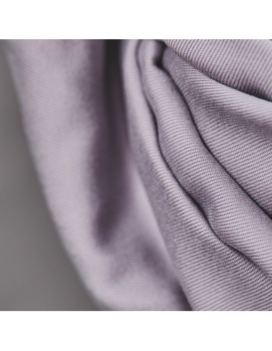 Tessuto tencel Smooth Drape Twill - Nebbia viola