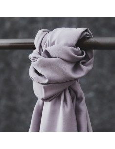 Tessuto tencel Smooth Drape Twill - Nebbia viola 2