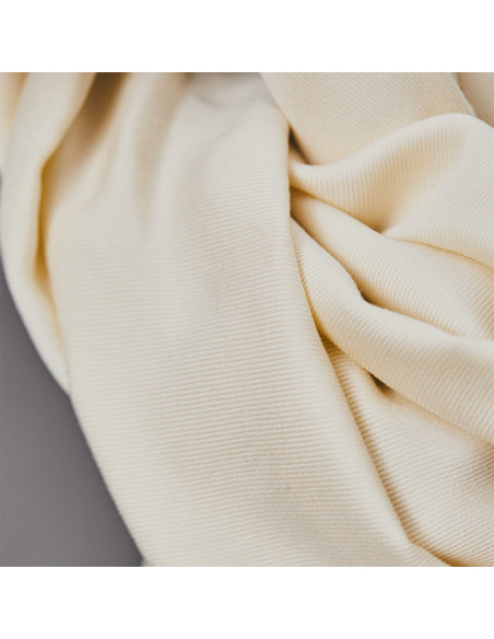 Tessuto tencel Smooth Drape Twill - Ecru