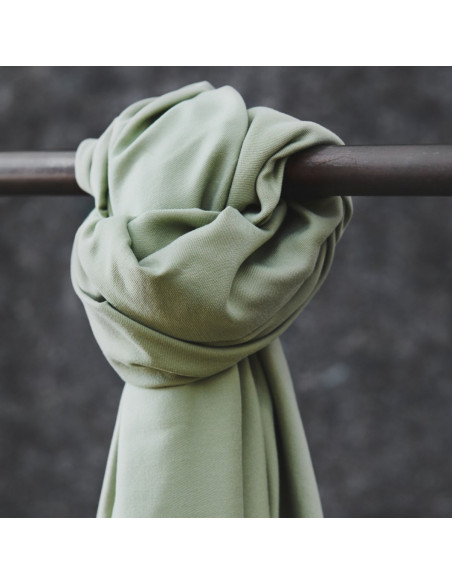 Tessuto tencel Smooth Drape Twill - Verde menta