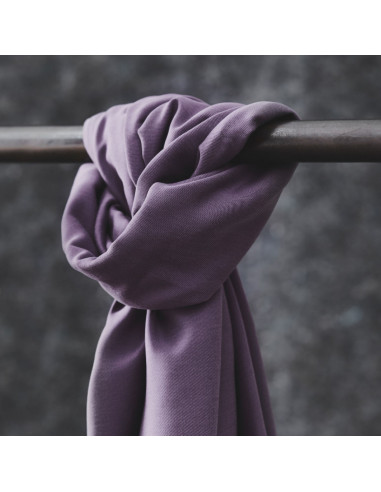 Tessuto tencel Smooth Drape Twill - Malva