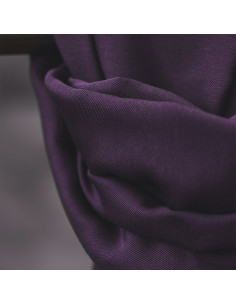 Tessuto tencel Smooth Drape Twill - Viola