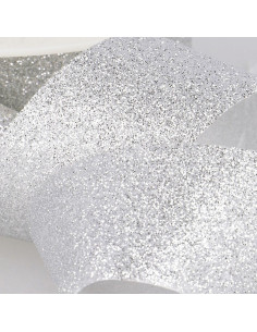 Nastro glitter - Argento