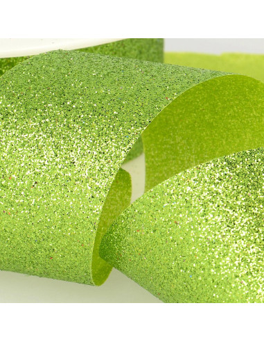 Nastro glitter - Verde
