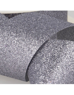 Nastro glitter - Grigio scuro