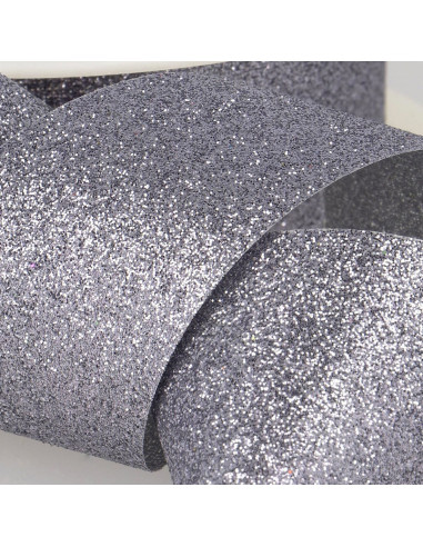 Nastro glitter - Grigio scuro