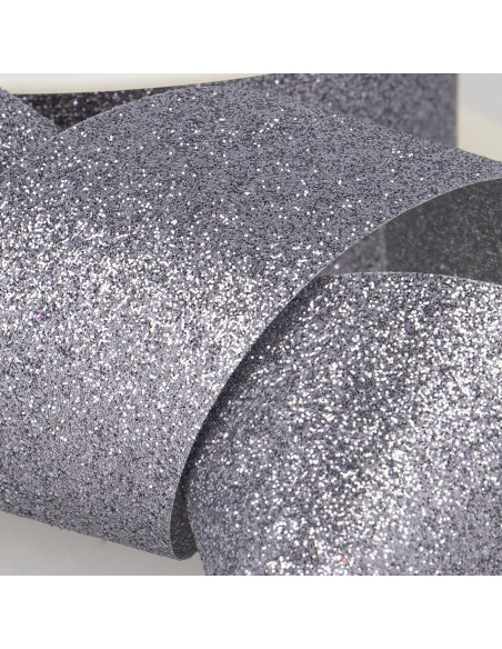 Nastro glitter - Grigio scuro
