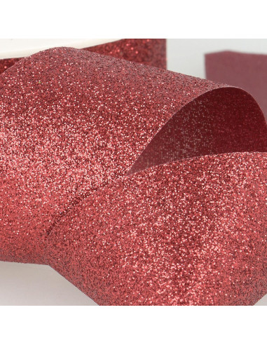 Nastro glitter - Bordeaux