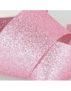 Nastro glitter - Rosa