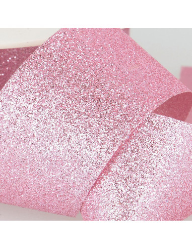 Nastro glitter - Rosa