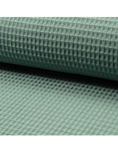 Tessuto asciugamano a nido d'ape - Verde grigio scuro