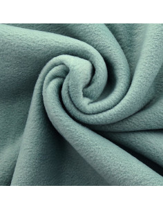 Tessuto in pile - Verde grigio