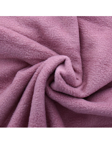 Tessuto in pile - Rosa antico