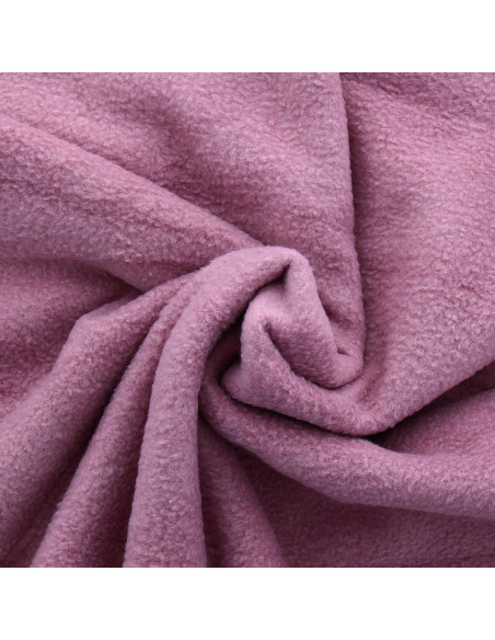 Tessuto in pile - Rosa antico