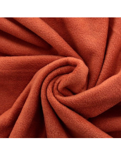 Tessuto in pile - Terracotta