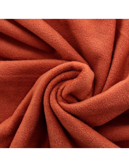 Tessuto in pile - Terracotta