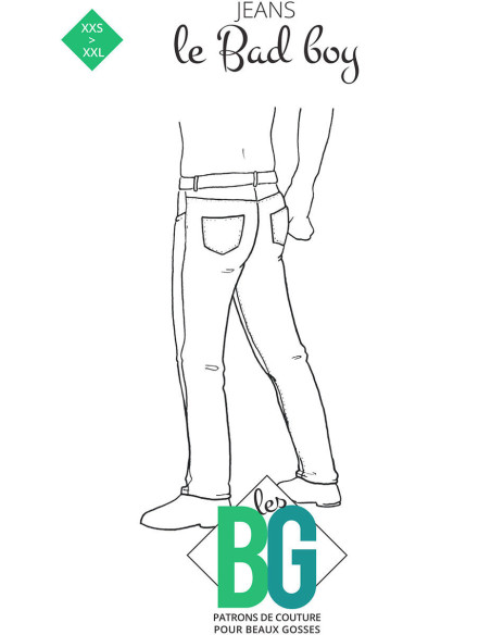 Modello di jeans Le Bad Boy - Les BG