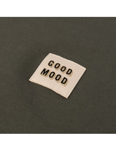Set di 5 etichette tessute - Good Mood