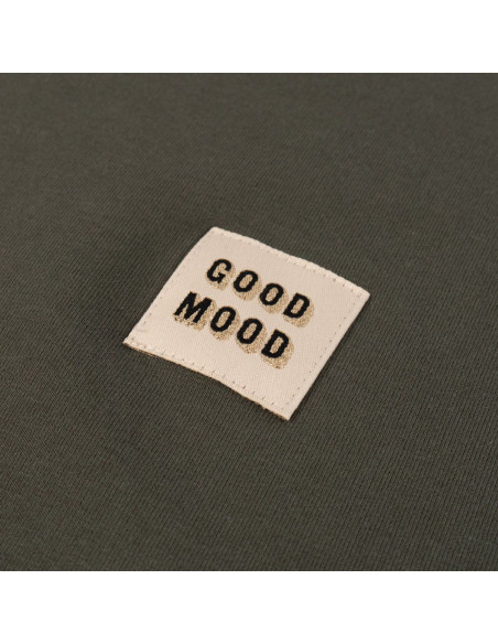 Set di 5 etichette tessute - Good Mood
